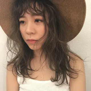 ロング soso所属・ソエタ ユイのヘアスタイル