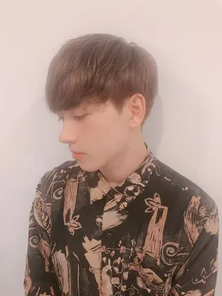 ショート カラー パーマ ヘアアレンジ メンズ CHIC share salon所属・ちこ .のヘアスタイル