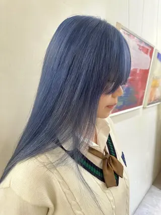 ロング 似合わせ/ハイトーン ✂︎ゆーぴ✂︎のヘアスタイル