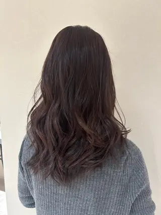 ミディアム 木村 那奈のヘアスタイル
