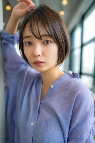 ショート カラー 🉐レイヤー/塩見 弘樹🉐渋谷のヘアスタイル