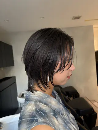 ショート カラー SALOWIN天神大名店所属・吉武 茂暉のヘアスタイル