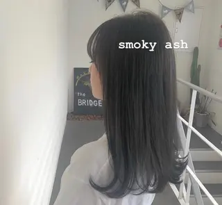 セミロング カラー GPIP 近藤沙樹のヘアスタイル