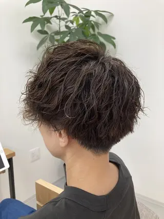 ショート パーマ メンズ racil by rest plus【ラシル バイ レストプラス】所属・【メンズ特化！】 Ryoのヘアスタイル