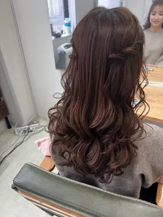 ロング ヘアアレンジ 山室 敬義のヘアスタイル