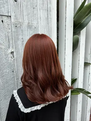 ロング ブリーチ予約率90% 以上✨森山陽向のヘアスタイル