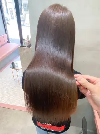 ロング 韓国💞艶カラー/ 髪質改善/ハルカ🌙のヘアスタイル
