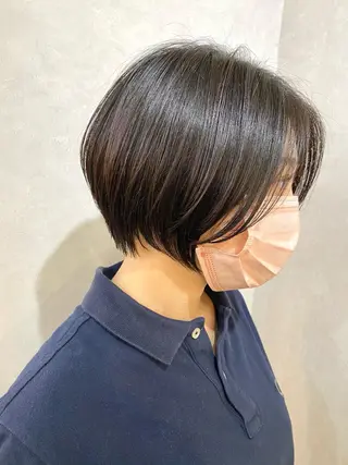 ショート カラー 🍃ショートヘア🍃 北林春樹のヘアスタイル