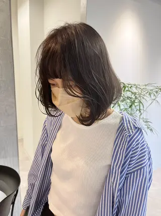 ショート カラー ヘアアレンジ umu.［韓国ヘア /レイヤーカット］のヘアスタイル