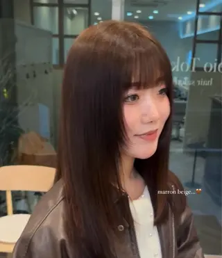 セミロング Hanon by LINKTH所属・大宮LINKTH/ nanaのヘアスタイル