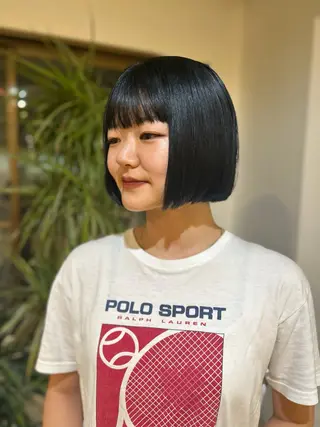 ショート カラー ヘアアレンジ 🎀suzuna 透明感colorのヘアスタイル