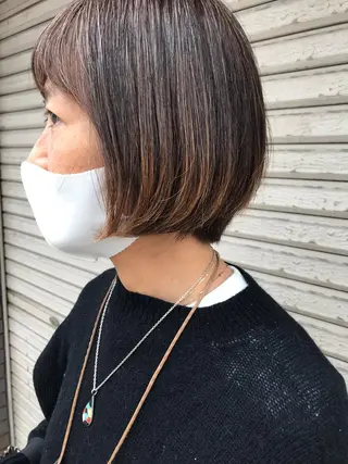 ショート LUCAS所属・fuchigami suzunoのヘアスタイル