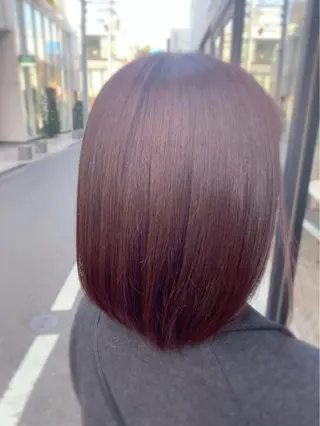 ショート カラー 縮毛矯正✖️似合わせ 🌻ヒトミのヘアスタイル