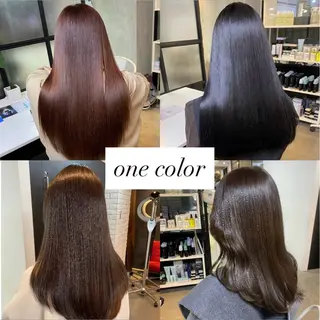 ロング カラー 飯田 晟恭のヘアスタイル