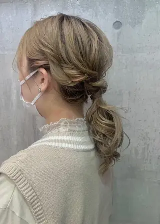 ヘアアレンジ 小関 茅里のマツエク・マツパデザイン