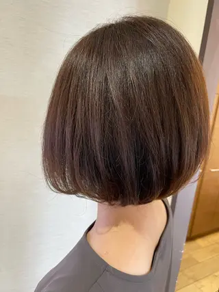 ミディアム 舘 梨会のヘアスタイル