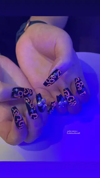 ネイル moca心斎橋所属・˚✧⁺⭐︎༚moca miyuu⁎⁺˳✧༚のネイルデザイン