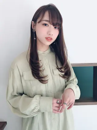 ロング カラー パーマ hair salon Ranun所属・hair salon Ranunのヘアスタイル