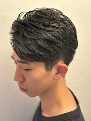 ショート メンズ 朝谷 巨海のヘアスタイル