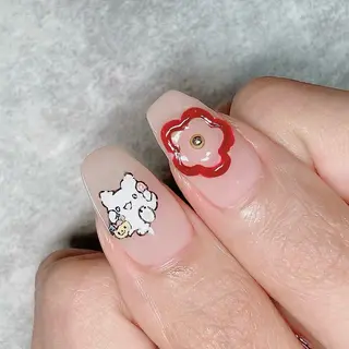 ネイル haleyume所属・shino🌟 痛ネイルのネイルデザイン