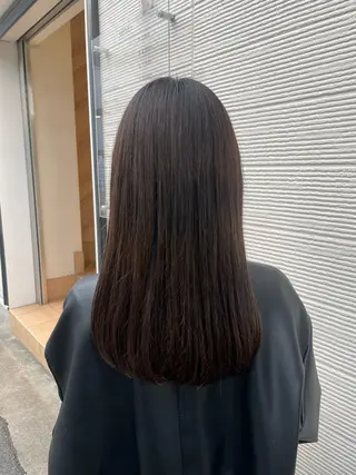 セミロング 💛FERIAあべの 永川さやか💛のヘアスタイル