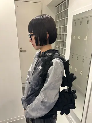 ショート ボブ/似合わせカット /ニュアンスカラーのヘアスタイル