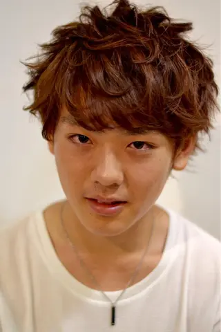 ショート カラー メンズ 大木 拓瑞のヘアスタイル