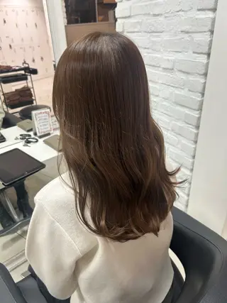 ロング 【縮毛矯正/レディー スカット】美涼🎀のヘアスタイル