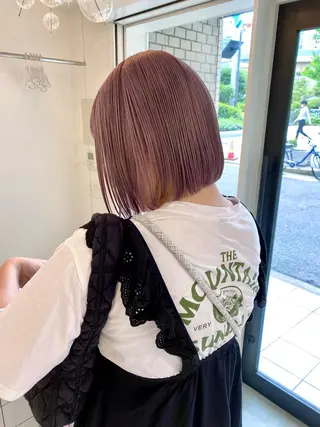 ショート カラー natsune /レイヤーカットのヘアスタイル