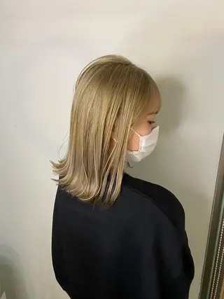 ミディアム カラー ヘアアレンジ リピート率No.1✨ ユウキのヘアスタイル