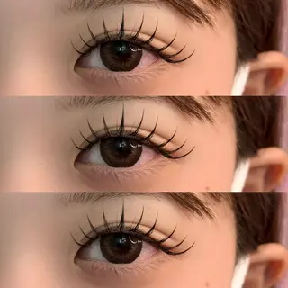 マツエク・マツパ 【那覇/束感まつ毛】 ｷｬﾒﾙのマツエク・マツパデザイン