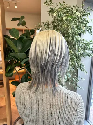 カラー ブリーチカラー/ わきたちえ🌻のヘアスタイル