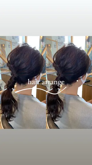 ヘアアレンジ 🐸鈴木 綾乃🐸のヘアスタイル