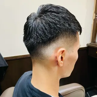 ショート メンズ premium barber表参道店所属・新田 梨乃のヘアスタイル