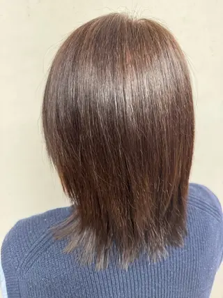 ミディアム カラー パーマ/ハイトーン /吉田眞のヘアスタイル