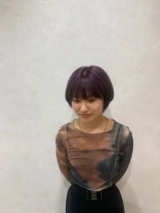 ショート レイヤー/ナチュラル 特化西宮北口/みなみのヘアスタイル