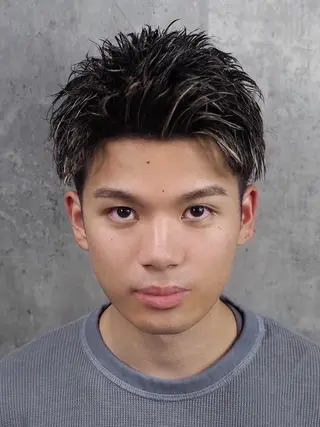 メンズ 横田 優波のヘアスタイル