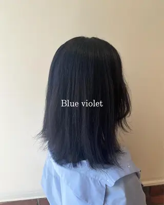セミロング カラー ボブ🍊暖色カラー 浅草【Bob美容師】のヘアスタイル