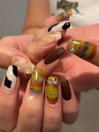 ネイル sister  mohawk所属・chika ／ nailのネイルデザイン