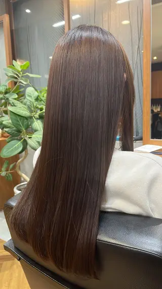 ロング カラー 5:8所属・吉祥寺【髪質改善カラ ー/ブリーチ】藤井のヘアスタイル