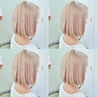 ショート カラー sky所属・くわやま まさきのヘアスタイル