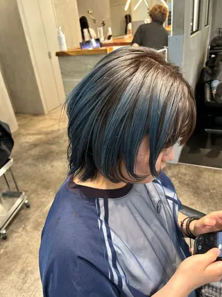 ショート カラー 透明感カラー &ハイトーンカラーのヘアスタイル