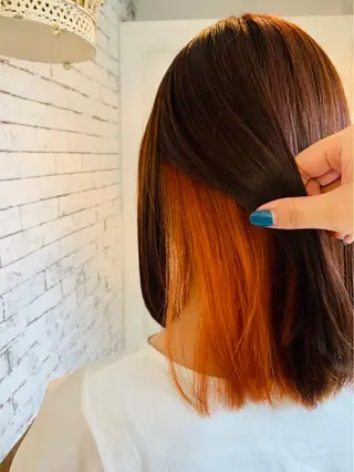 ミディアム カラー 髪質改善☀️ miho☀️のヘアスタイル