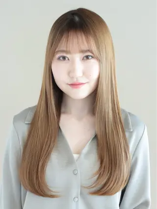 ロング カラー 髙木美緒🌿 レイヤー/アレンジのヘアスタイル