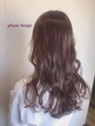 ロング カラー ヘアアレンジ topstylist 芳賀みなみのヘアスタイル