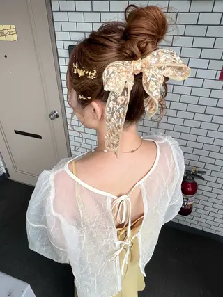 ヘアアレンジ 大人可愛いヘアメイク 💋🧚‍♀️しずかのヘアスタイル