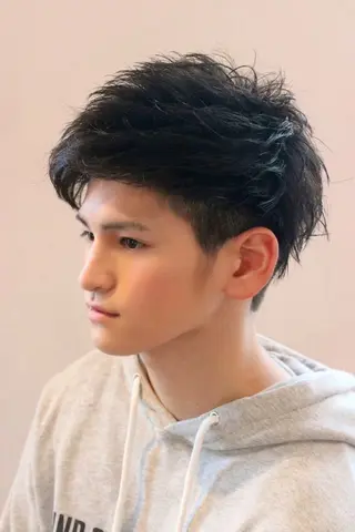 メンズ 森﨑 雅のヘアスタイル