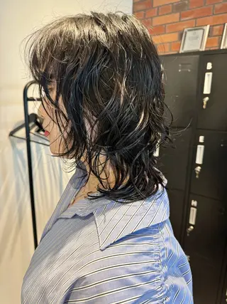 ミディアム 小岩 荘太のヘアスタイル