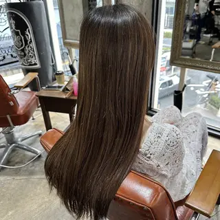 ロング 【💎ツヤ髪💎】 ダメージレスカラー✨のヘアスタイル