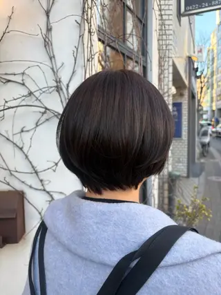 ショート ショートカット いちば　ゆなのヘアスタイル